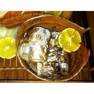 太刀魚塩焼き　780円（税抜）　焼くことでふっくらと一層おいしくなります。