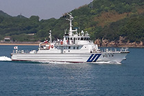 海上保安部巡視艇体験航海