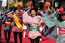 門田鉦太鼓踊保存会＜火の鳥＞チーム／門田町内会鉦太鼓踊り保存会