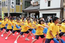 瀬中 しまなみチャリレモン隊／瀬戸田中学校