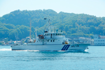 尾道海上保安部巡視艇体験航海「せとぎり」