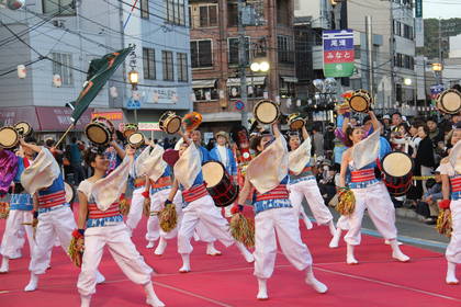 門田鉦太鼓踊り保存会(火の鳥チーム)／門田町内会